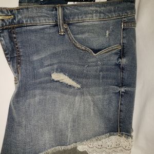 TORRID BRAND - DAISY DUKE JEAN SHORTS - 26